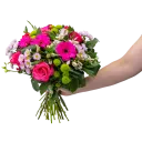 Kytice růžových květů